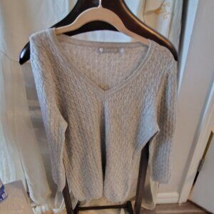 IN Gray Cashmere Sweater Sz Large